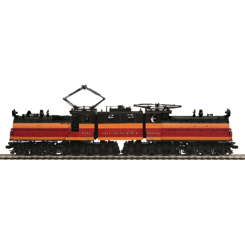 MTH 80-2140-1 HO Scale Bi-Polar Milwaukee MILW E-2 DCC Sound PS3 Like New USED