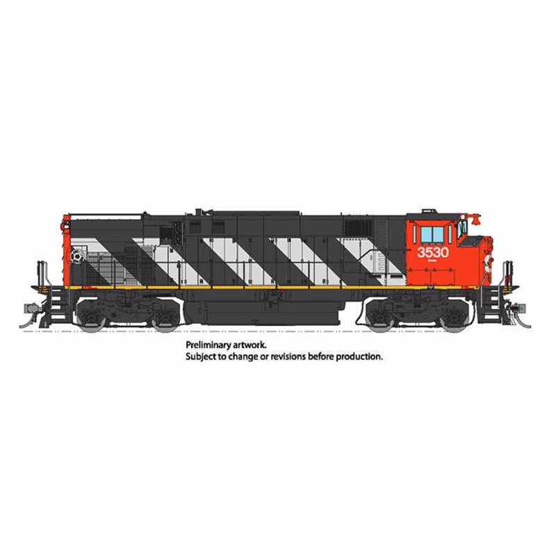 Rapido 033517 HO Scale MLW M420 MR-20b Diesel Canadian National Stripes CN 3569 DCC Sound