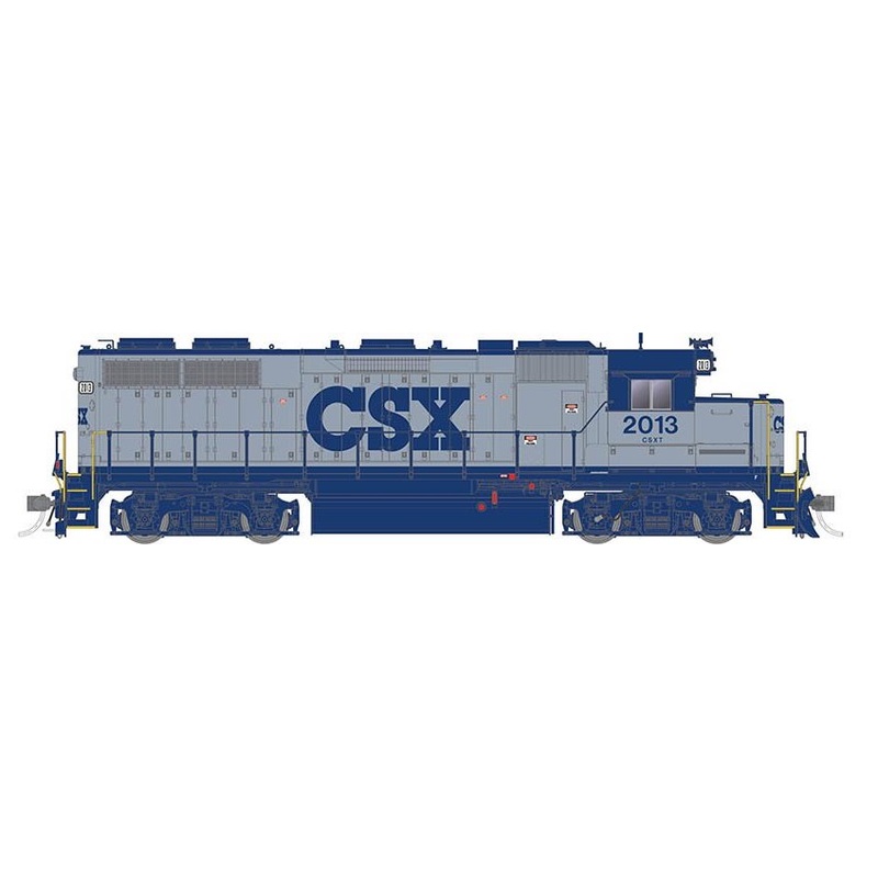 Rapido 038511 HO Scale EMD GP38 Diesel CSX Grey 2013 DCC Sound