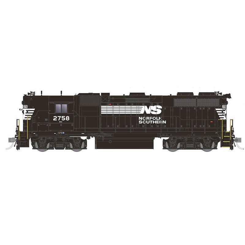Rapido 038519 HO Scale EMD GP38 High Hood Diesel Norfolk Southern NS 2783 DCC Sound