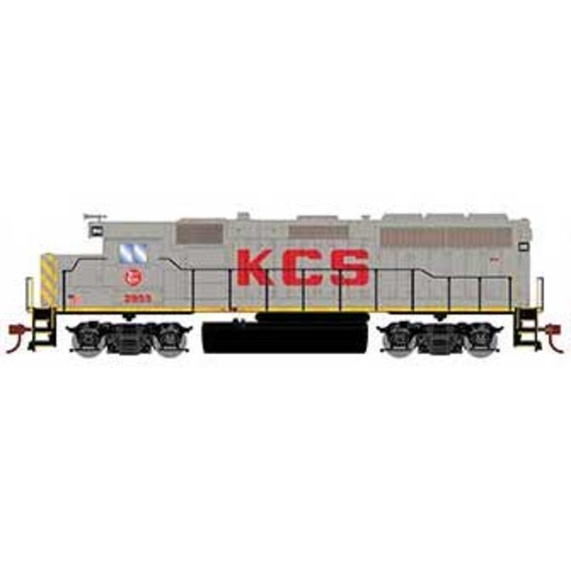 Roundhouse 18249 HO Scale EMD GP40-2 Kansas City Southern KCS 2955