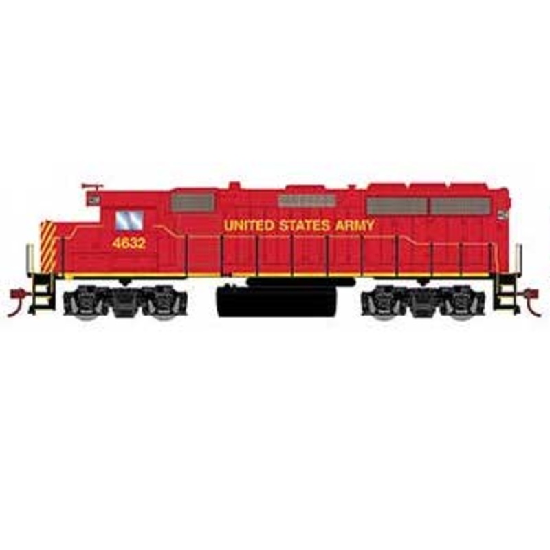 Roundhouse 18255 HO Scale EMD GP40-2 US Army USAX 4632