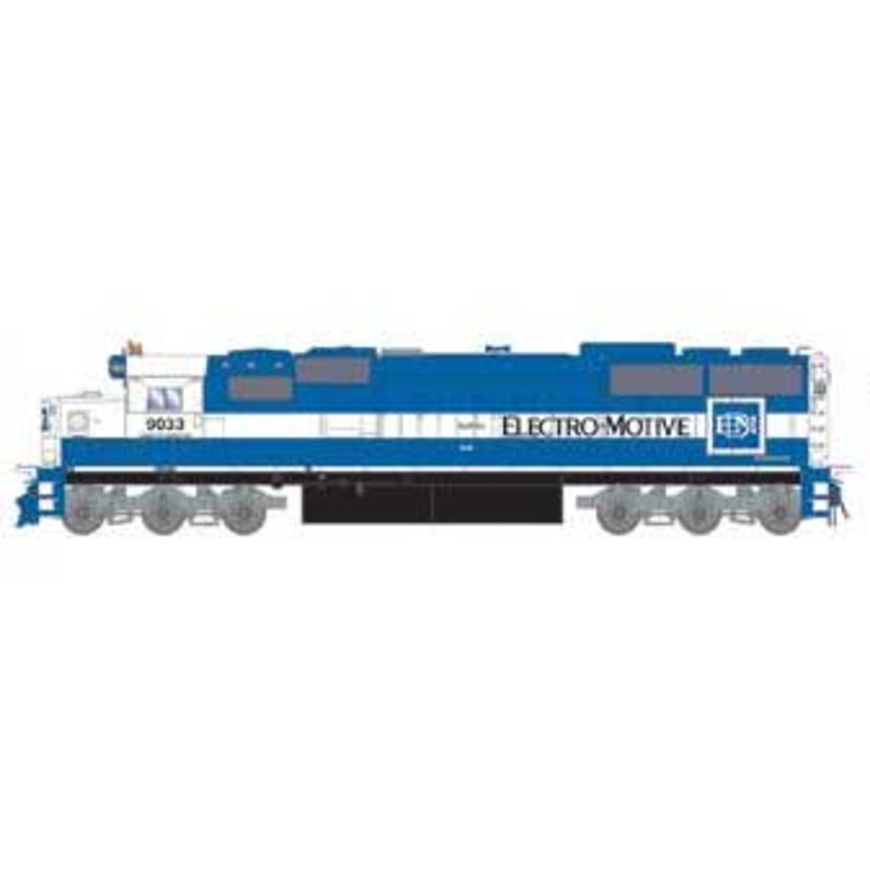 Athearn 72126 HO Scale EMD SD60 EMDX 9033 with DCC and Sound