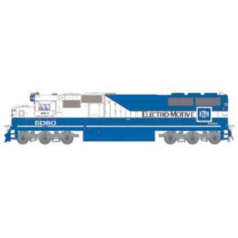 Athearn 72136 HO Scale EMD SD60 Demonstrator #2 with DCC and Sound