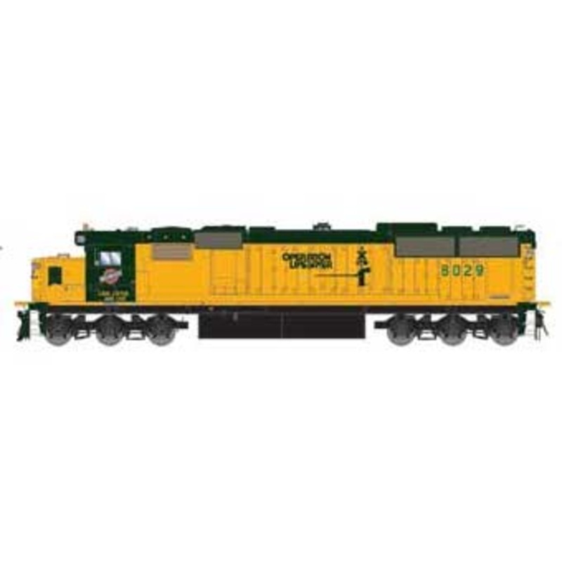 Athearn 72138 HO Scale EMD SD60 Chicago & NorthWestern Operation Lifesaver C&NW 8029 with DCC Sound