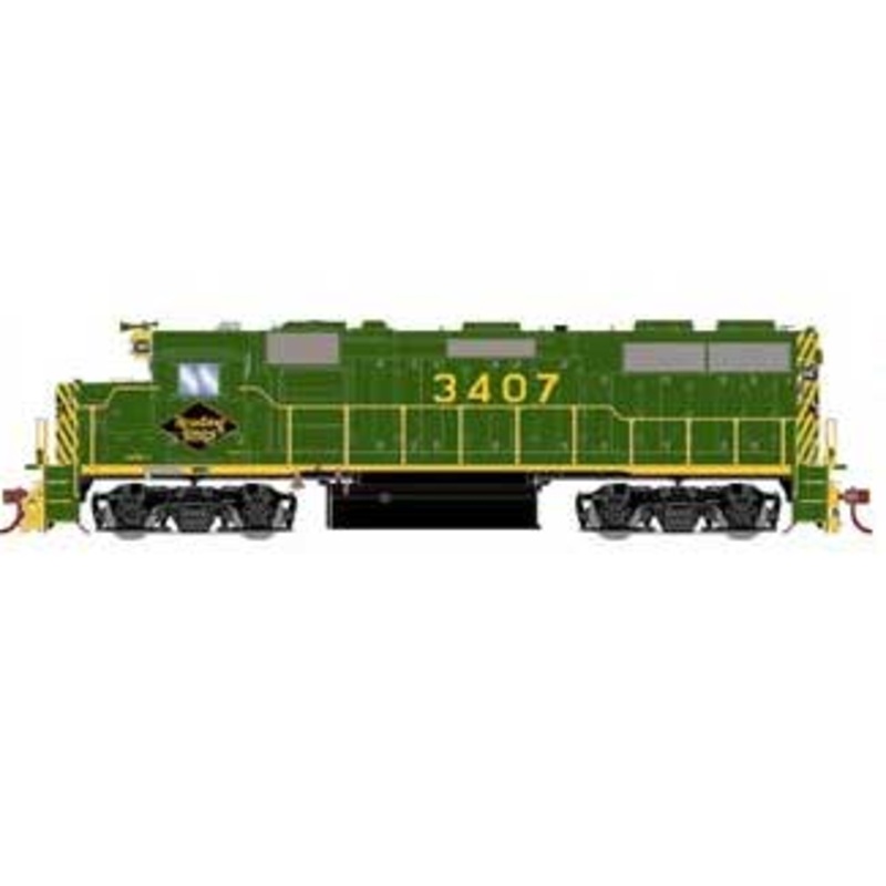 Athearn Genesis G65624 HO EMD GP39-2 Reading RDG 3407 with DCC and Sound