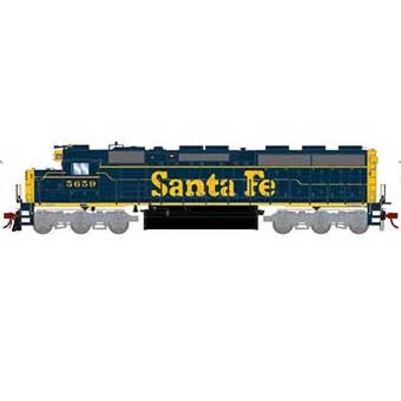 Athearn Genesis G65811 HO Scale EMD SD45-2 Santa Fe ATSF 5659 DCC Sound