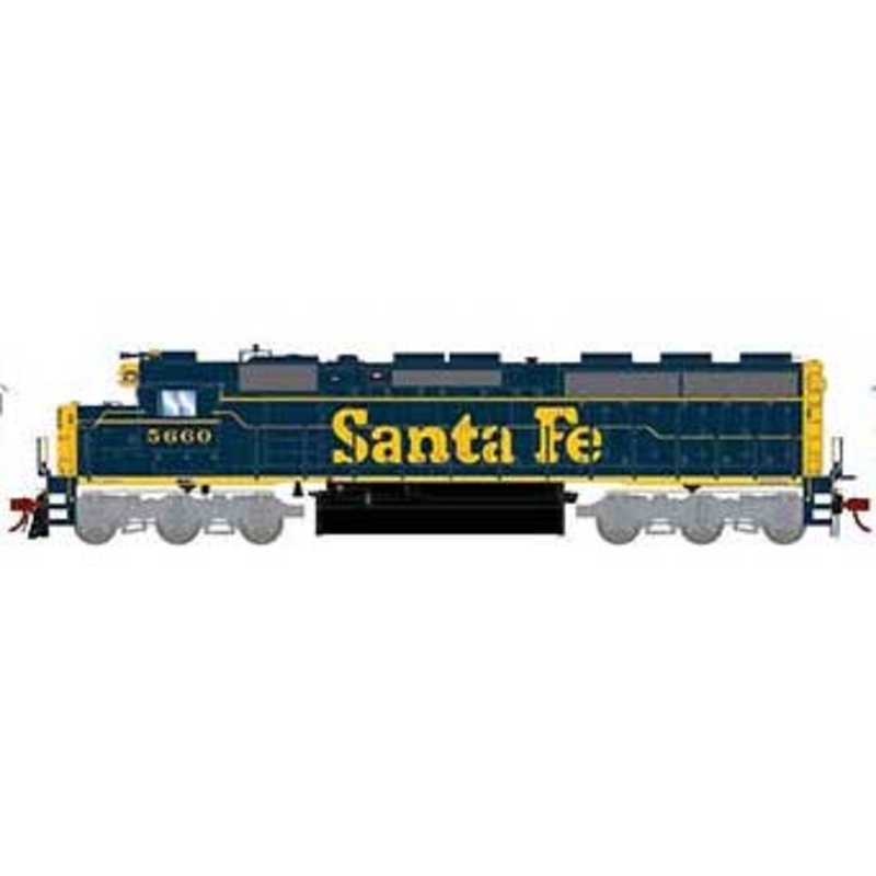 Athearn Genesis G65812 HO Scale EMD SD45-2 Santa Fe ATSF 5660 DCC Sound