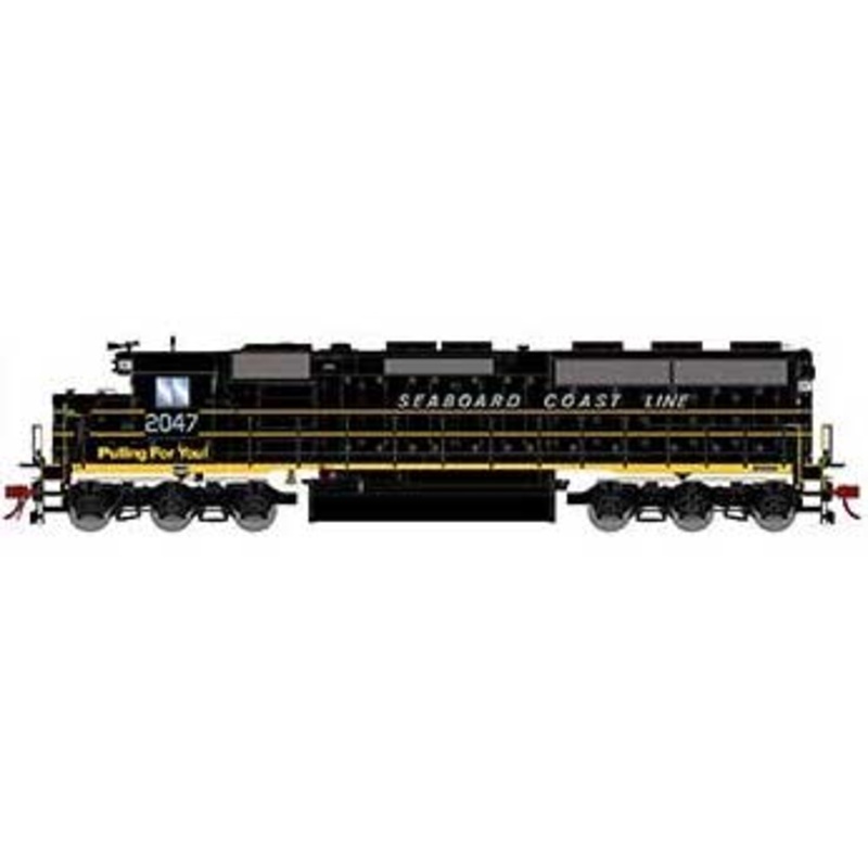 Athearn Genesis G65819 HO Scale EMD SD45-2 Seaboard Coast Line SCL 2047 DCC Sound