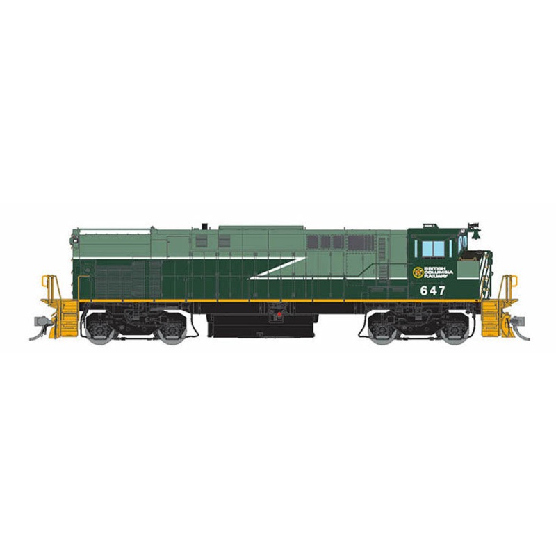 Rapido 033531 HO Scale MLW M420 Diesel British Columbia "Lightning" BCR 643 DCC Sound