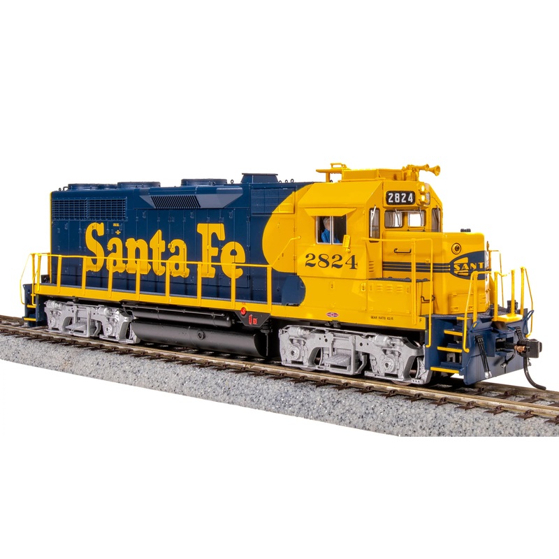 Broadway Limited BLI 7530 HO Scale EMD GP35 Santa Fe "Blue Warbonnet" ATSF 2824 Paragon4
