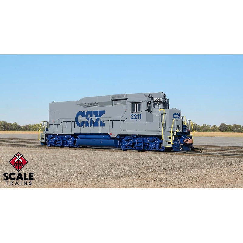ScaleTrains Rivet 33365 HO Scale EMD GP30 RDMT Road Slug CSX/Stealth G 2246