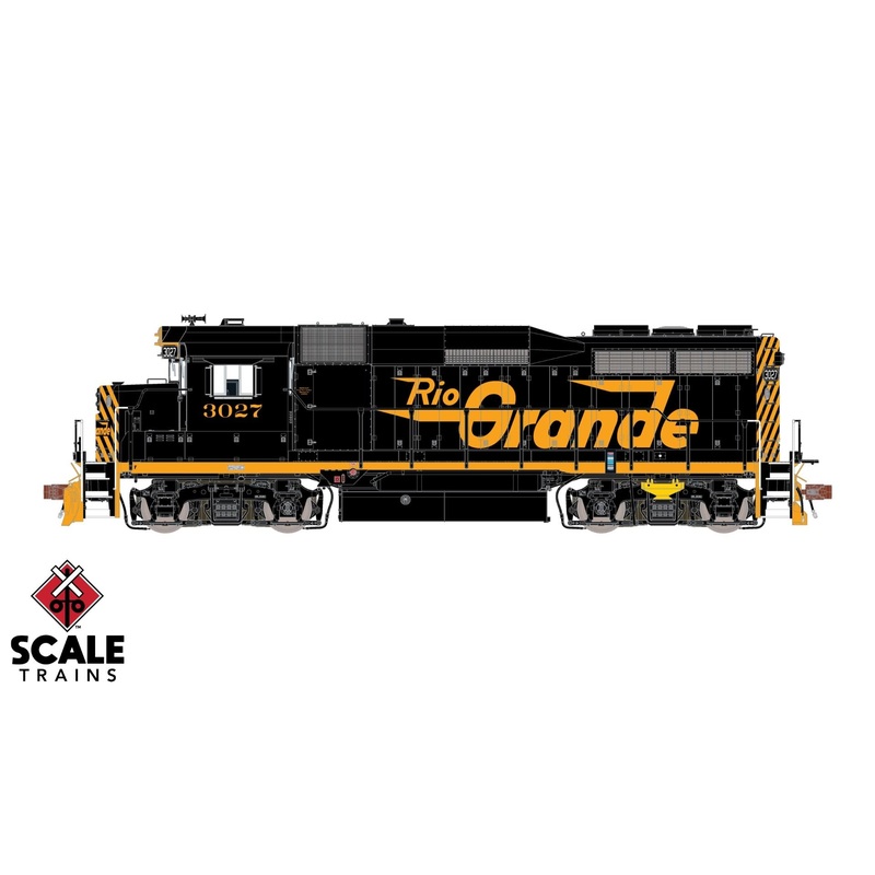 ScaleTrains Rivet 33376 HO Scale EMD GP30 Rio Grande "Large" D&RGW 3027 DCC LokSound