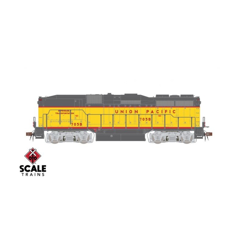 ScaleTrains Rivet 33416 HO Scale EMD GP30B Union Pacific "Freight/Dependable" UP 726B DCC LokSound