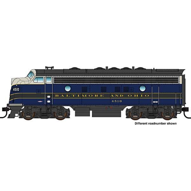 Walthers Mainline 910-19967 HO Scale EMD F7A Diesel Baltimore & Ohio B&O 4550 DCC Sound