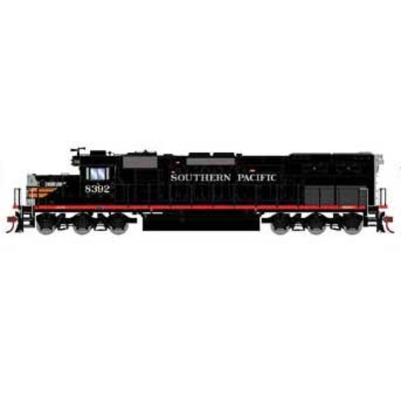 Athearn 73150 HO Scale RTR EMD SD40T-2 Southern Pacific "Black Widow" SP 8392 DCC Sound
