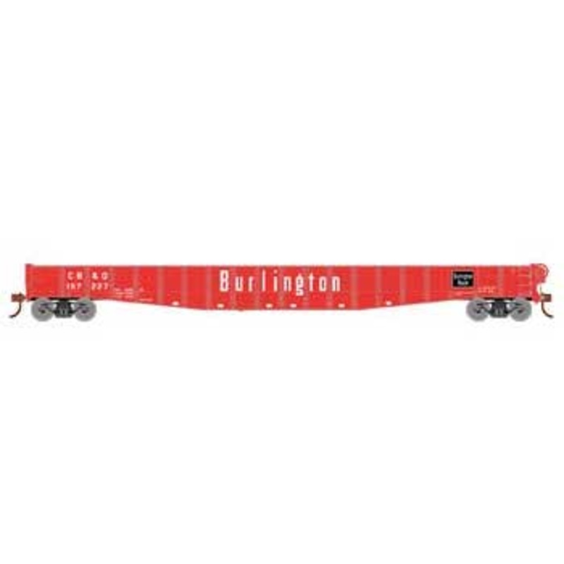 Athearn 82968 HO Scale 65' Mill Gondola Burlington CB&Q 197227