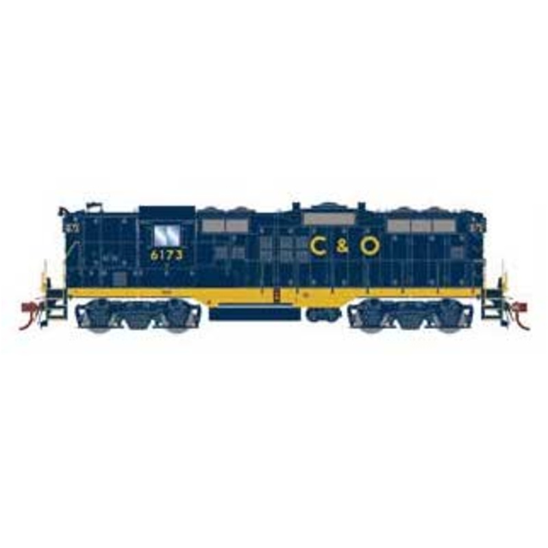 Athearn Genesis G82269 HO Scale EMD GP9 Chesapeake & Ohio C&O 6173