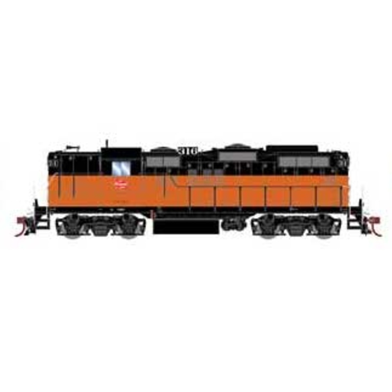 Athearn Genesis G82273 HO Scale EMD GP9 Milwaukee Road MILW 316