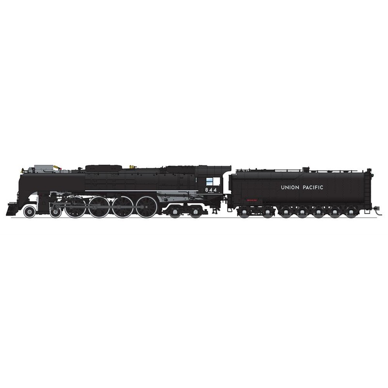BLI 7360 HO Scale FEF-2 4-8-4 Steam Loco Union Pacific "Excursion" UP 844 Paragon4 Smoke