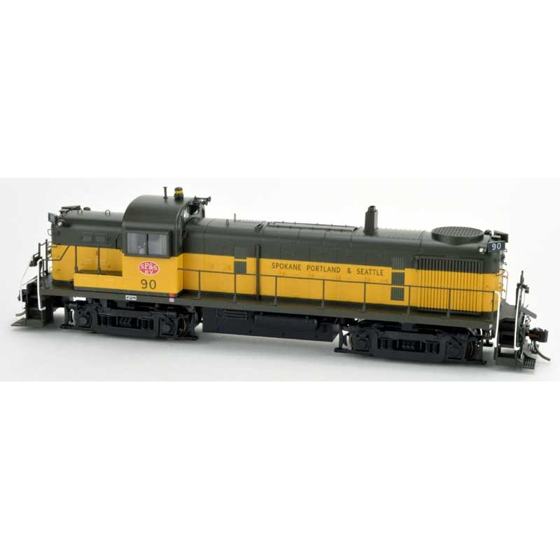 Bowser 24693 HO Scale ALCo RS-3 Diesel Locomotive Spokane Portland & Seattle SP&S 93 DCC & Sound