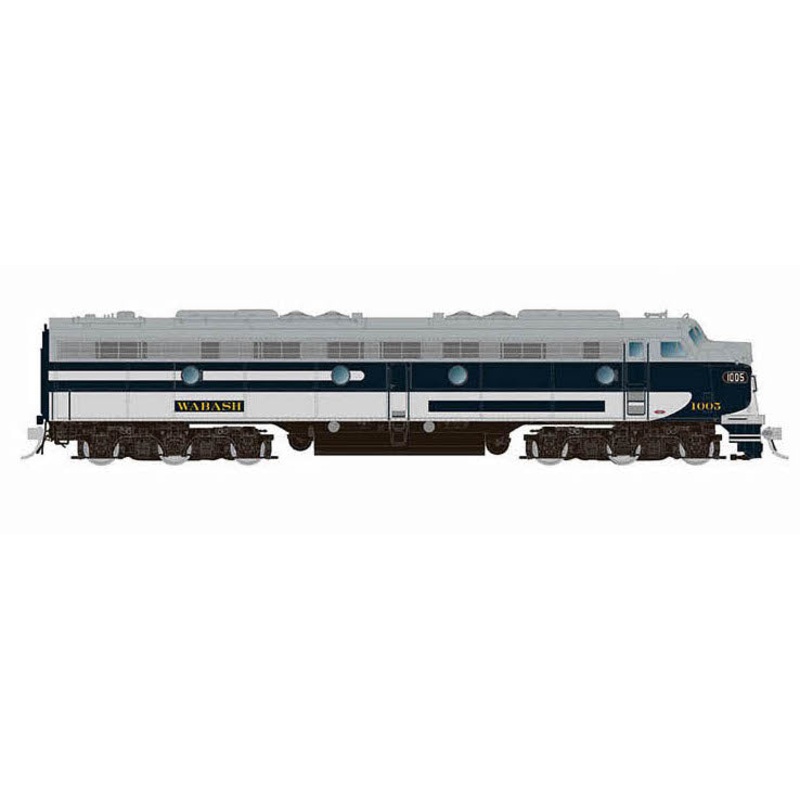 Rapido 028569 HO Scale EMD E8A Wabash 1008 with DCC and Sound