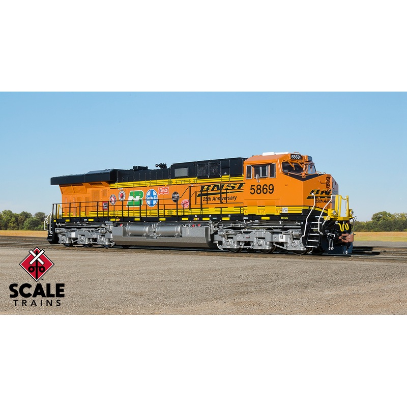 ScaleTrains 32880 Rivet HO Scale GE ES44AC BNSF 25th Anniversary 5869