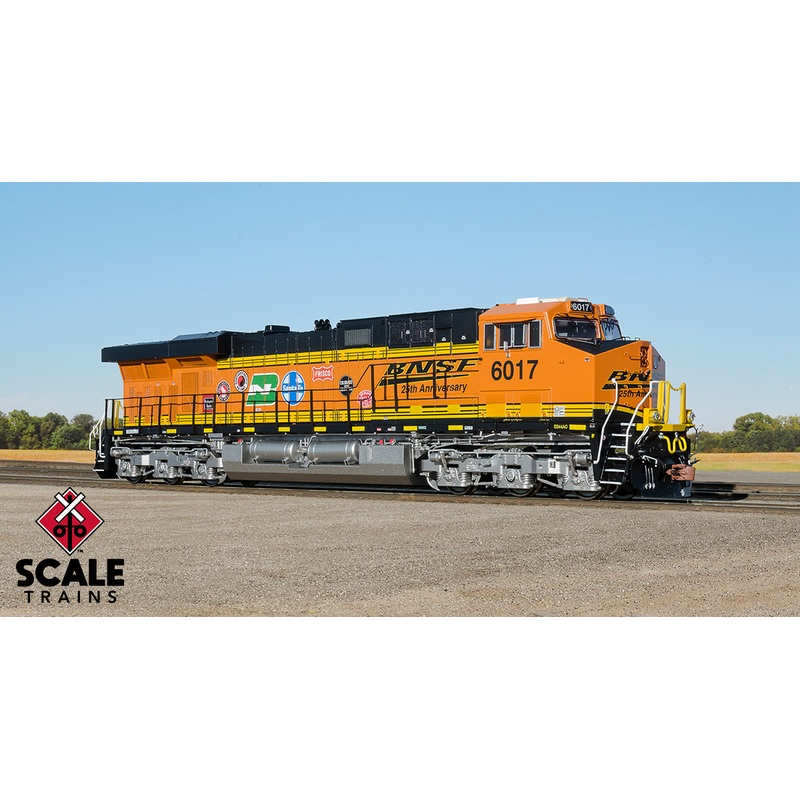 ScaleTrains 32884 Rivet HO Scale GE ES44AC BNSF 25th Anniversary 6017