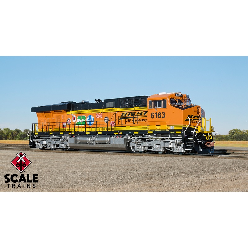ScaleTrains 32894 Rivet HO Scale GE ES44AC BNSF 25th Anniversary 6163