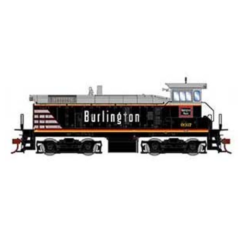 Athearn 86745 HO Scale EMD SW1000 CB&Q 9317