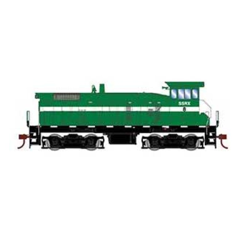 Athearn 86749 HO Scale EMD SW1000 S&S Shortline Leasing SSRX 8