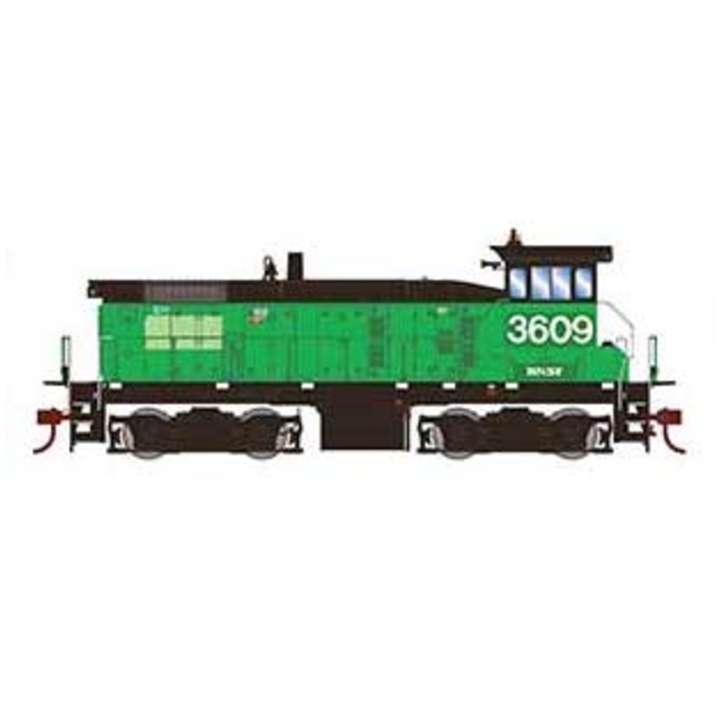Athearn 86841 HO Scale EMD SW1000 (ex-BN Patched) BNSF 3609 DCC Sound