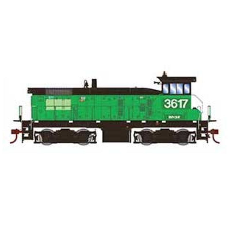 Athearn 86842 HO Scale EMD SW1000 (ex-BN Patched) BNSF 3617 DCC Sound