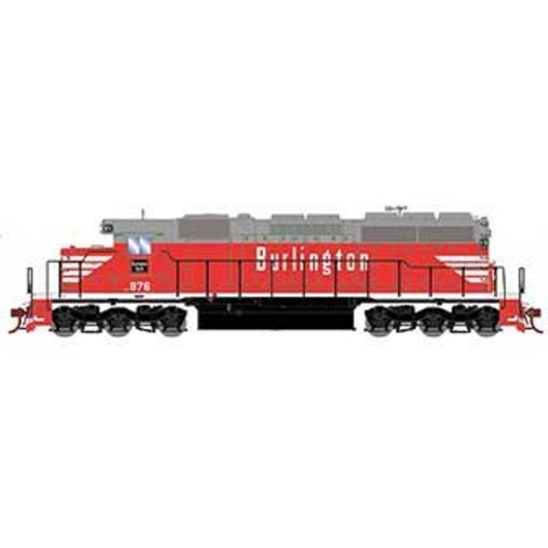 Athearn 87232 HO Scale RTR EMD SD40 Burlington CB&Q/C&S 876
