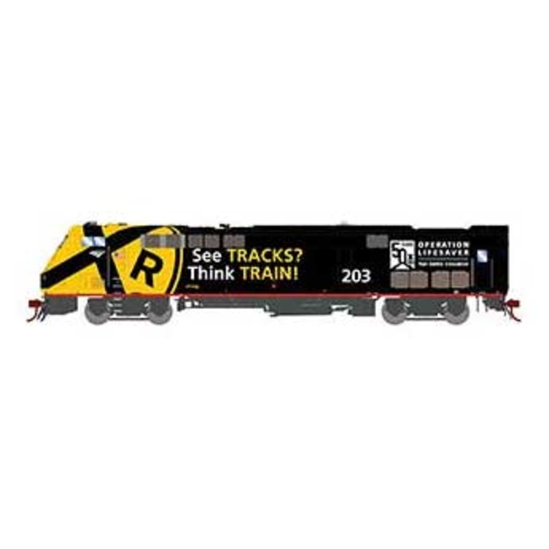 Athearn Genesis G81337 HO Scale P42DC Diesel Amtrak "Operation Lifesaver" 203 DCC Sound