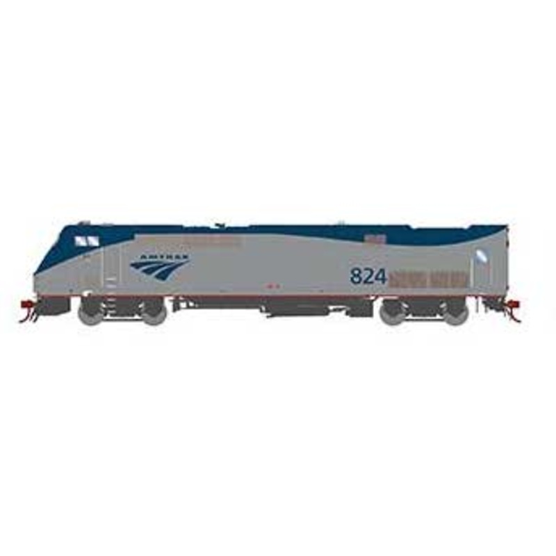 Athearn Genesis G82380 HO Scale P40DC Diesel Amtrak Phase V 824 DCC Sound