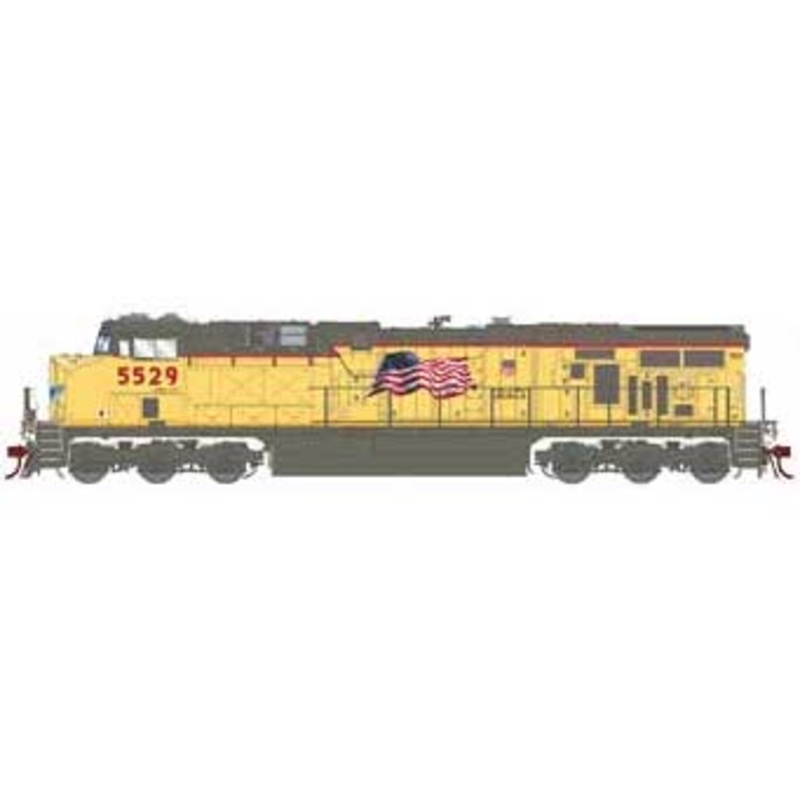 Athearn Genesis G83087 HO Scale GE ES44AC Union Pacific "Faded"  UP 5529 Has DCC - USED