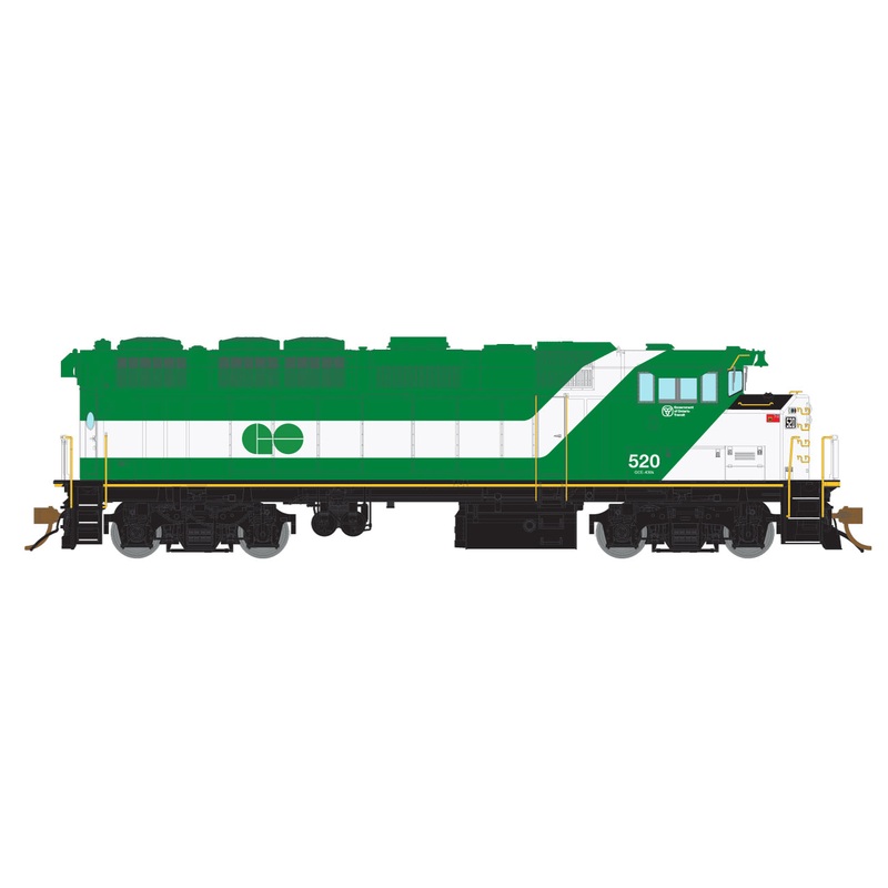 Rapido 19501 HO Scale EMD F59PH GO Transit 520 with DCC and Sound