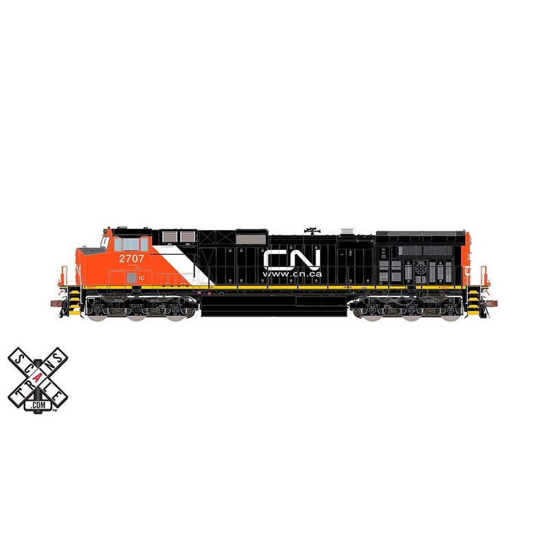 ScaleTrains 33457 Rivet Counter HO Scale GE Dash 9 (C44-9W) Canadian National IC/CN 2707