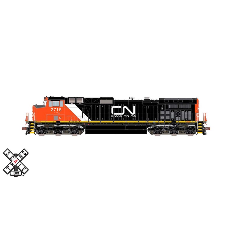 ScaleTrains 33461 Rivet Counter HO Scale GE Dash 9 (C44-9W) Canadian National IC/CN 2717