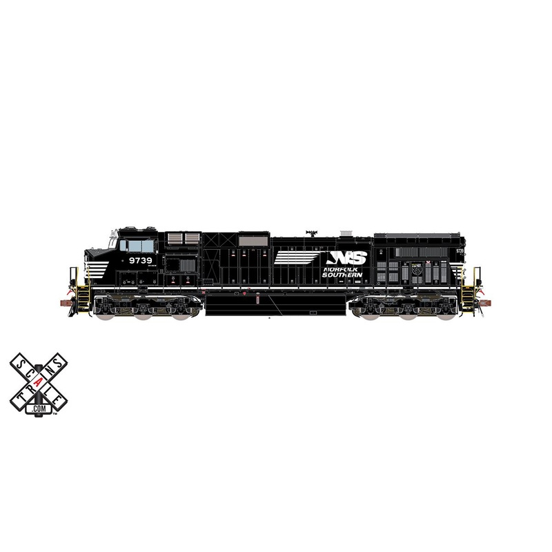 ScaleTrains 33489 Rivet Counter HO Scale GE Dash 9 (C40-9W) Norfolk Southern NS 9739