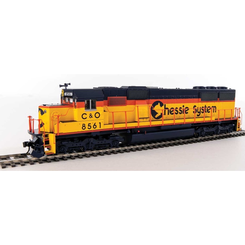 Walthers 910-20363 HO EMD SD50 Diesel Chessie System C&O 8561 DCC and LokSound