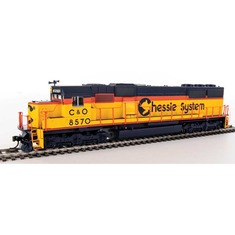 Walthers 910-20364 HO EMD SD50 Diesel Chessie System C&O 8570 DCC and LokSound