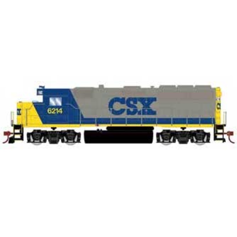 Athearn 18260 HO Scale EMD GP40-2 YN2 CSX 6214 (DCC and Sound Ready)