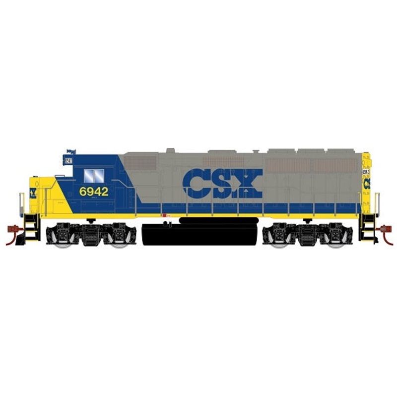 Athearn 18261 HO Scale EMD GP40-2 YN2 CSX 6942 (DCC and Sound Ready)