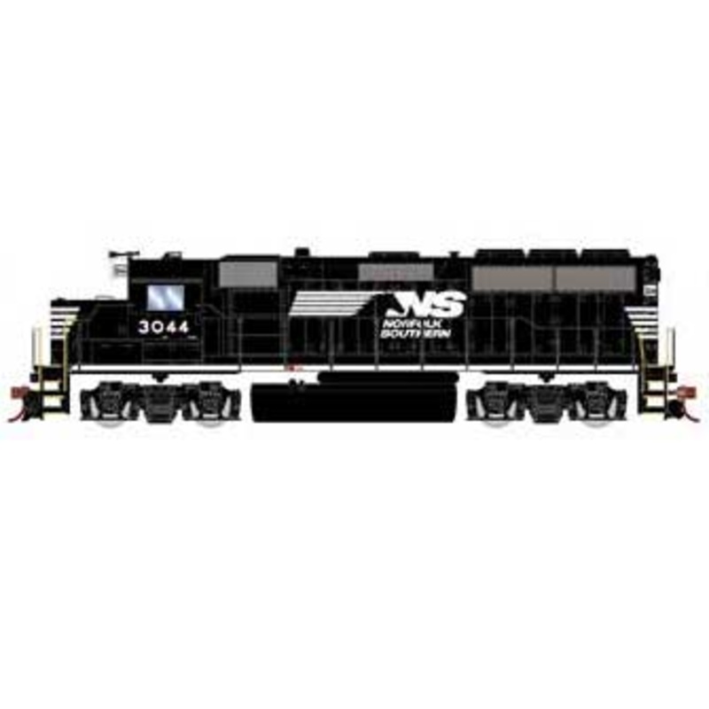 Athearn 18267 HO Scale EMD GP40-2 Norfolk Southern NS 3044 (DCC and Sound Ready)