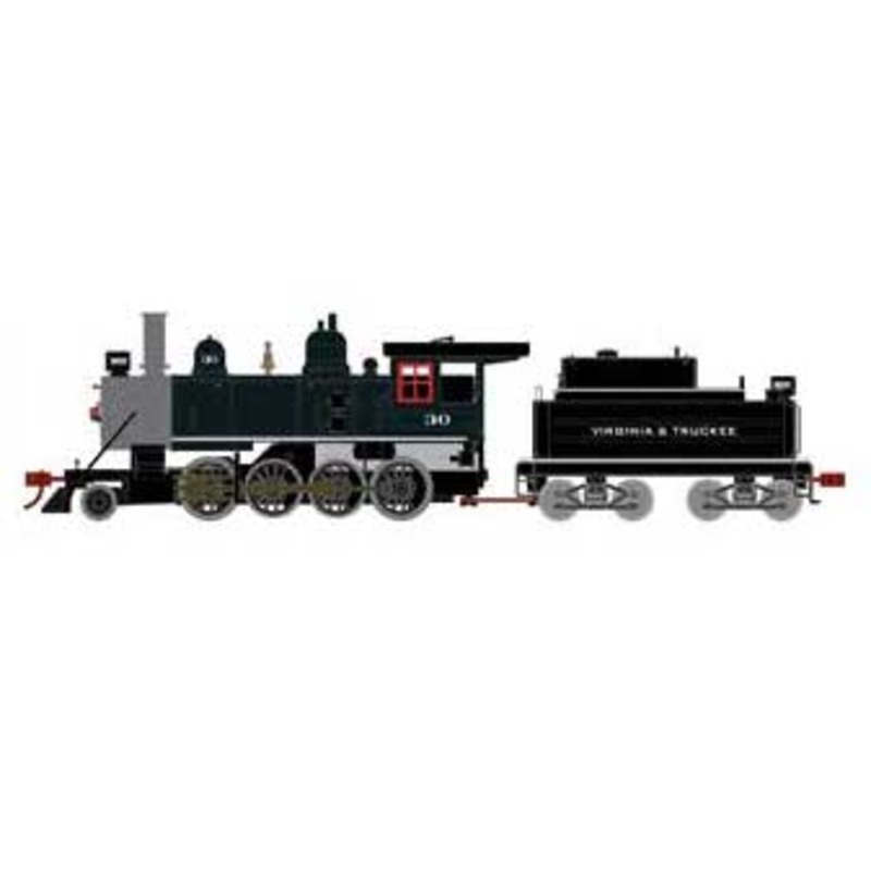Athearn 85016 HO Scale 2-8-0 Steam Loco Virginia & Truckee V&T 30 DCC & Sound