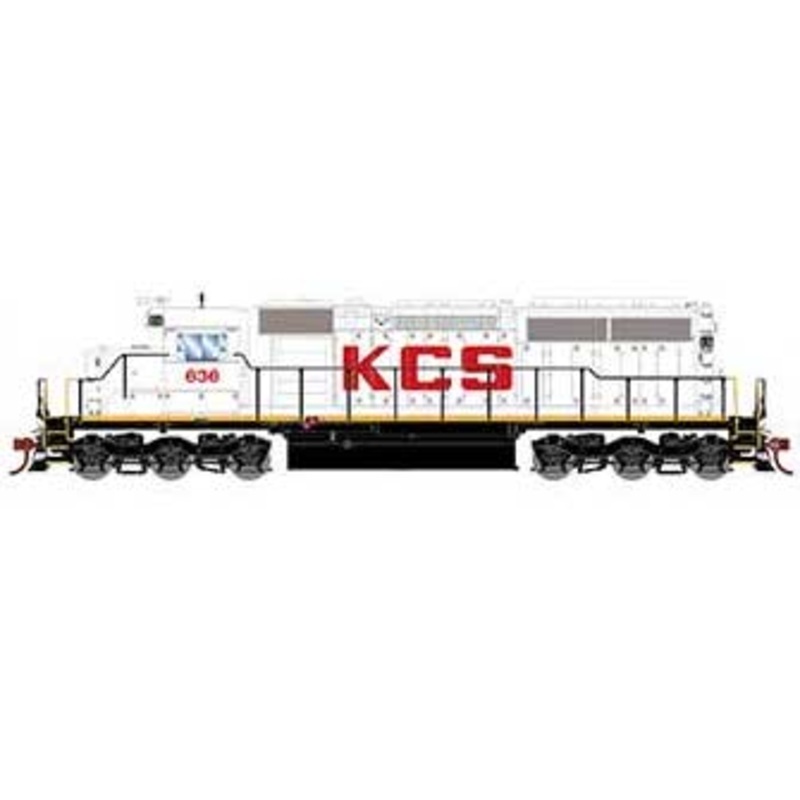 Athearn 87228 HO Scale RTR EMD SD40 Kansas City Southern KCS 636