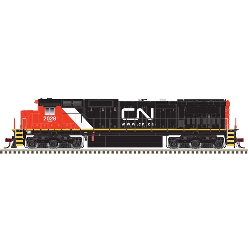 Atlas Gold 10004203 HO Scale GE Dash 8-40C Canadian National CN 2014 DCC LokSound