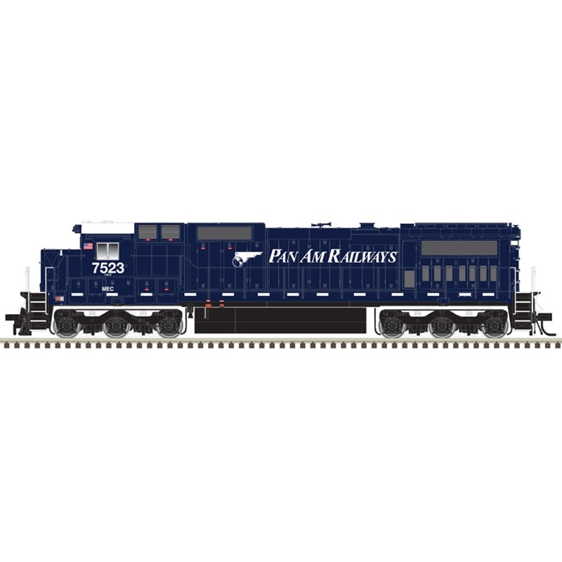 Atlas Gold 10004211 HO Scale GE Dash 8-40C Pan Am MEC 7585 DCC LokSound